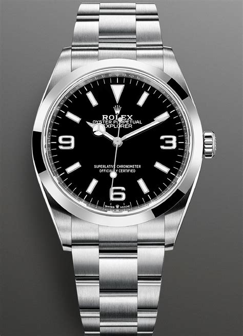 rolex oyster perpetual explorer face